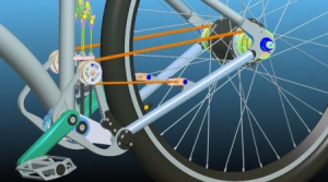 新型自行車(chē)傳動(dòng)裝置