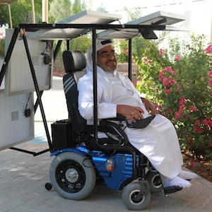 太陽(yáng)能輪椅