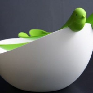 可愛小鳥沙拉碗