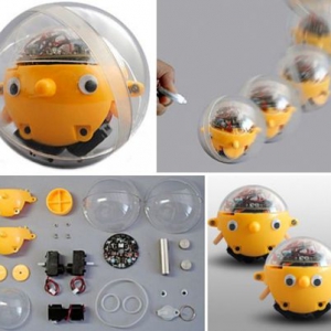 追逐光源的小機(jī)器人