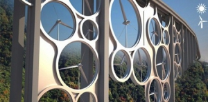 太陽(yáng)能風(fēng)能環(huán)保大橋