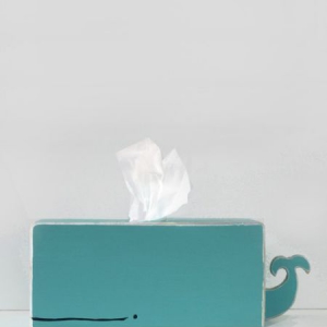 可愛的鯨魚紙巾盒