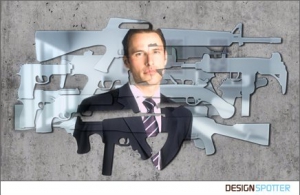 創(chuàng)意反戰(zhàn)武器鏡子