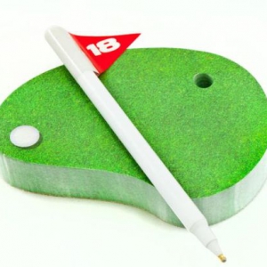 高爾夫球洞便箋